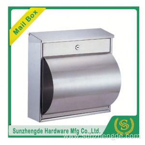 SMB-011SS China Factory Price 3 Doors Galvanized Cast Iron Letter Post Box